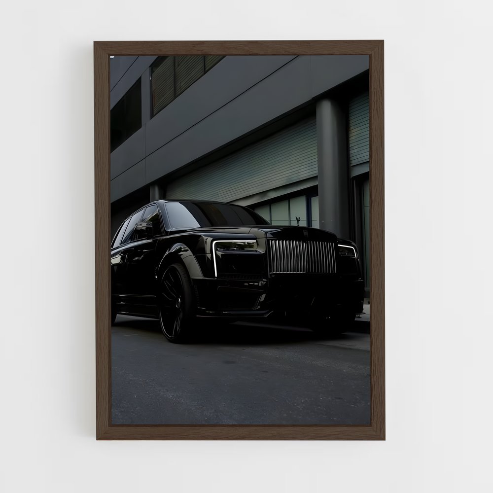 Poster Black Badge Cullinan éblouissant – affiche Rolls-Royce (vue 5)